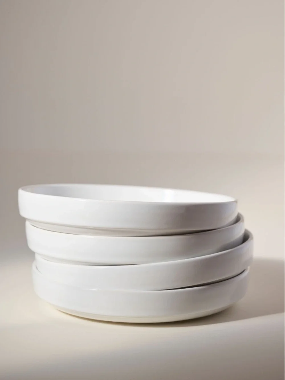 Anthropologie Rowen Ginny Stoneware Low Bowls - Set of 4